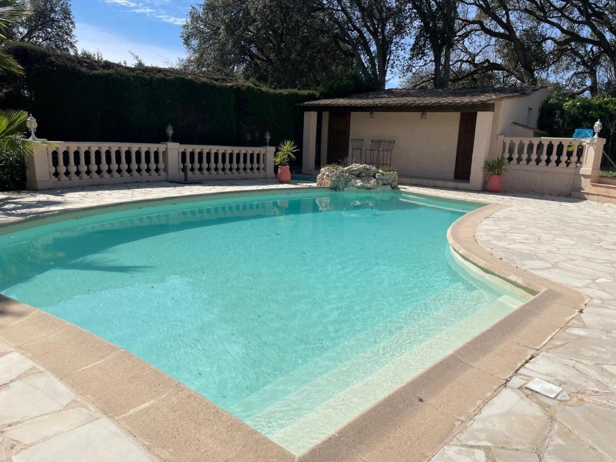 Вилла Domaine Des Tuilieres Avec Piscine Валлорис Экстерьер фото